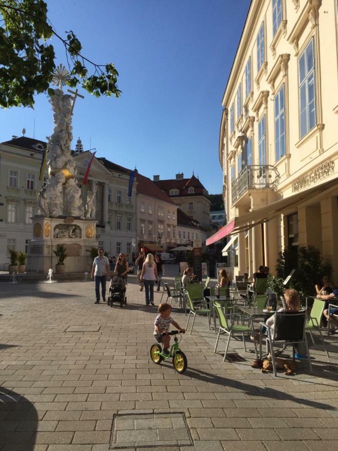 Terrasse Wohnungen Mit Parking In Zentrum Baden Eksteriør bilde